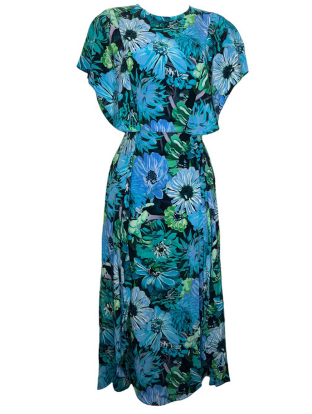 NWT Stella McCartney Floral Silk Midi Dress